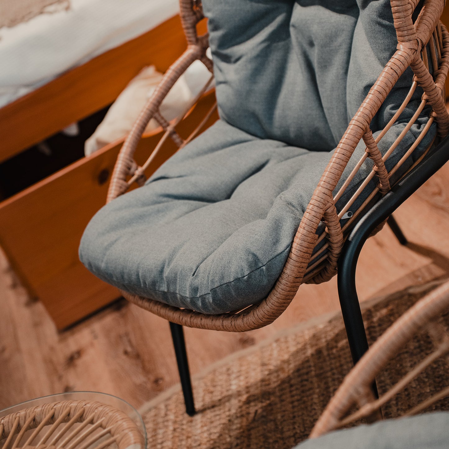 Juego Muebles De Jardin Patagonia - Gris