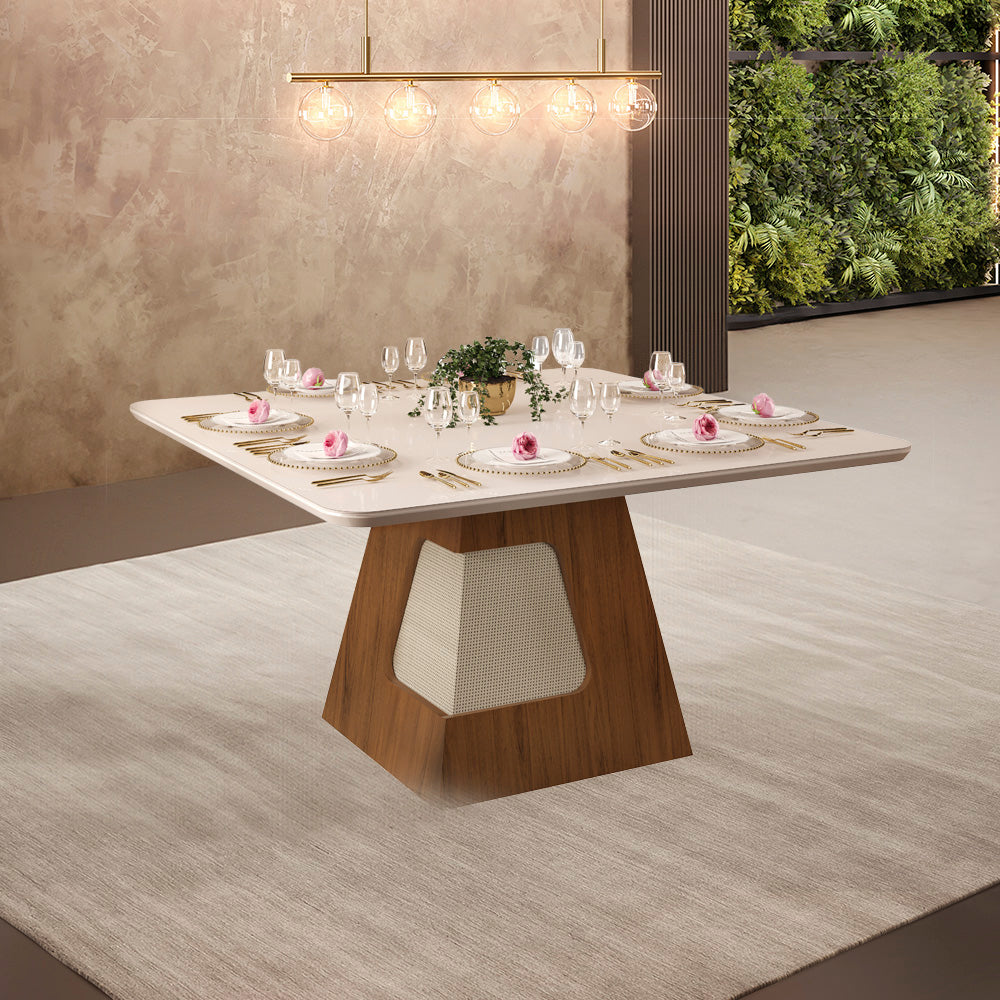 Mesa de Comedor Dala Línea París - Blanco
