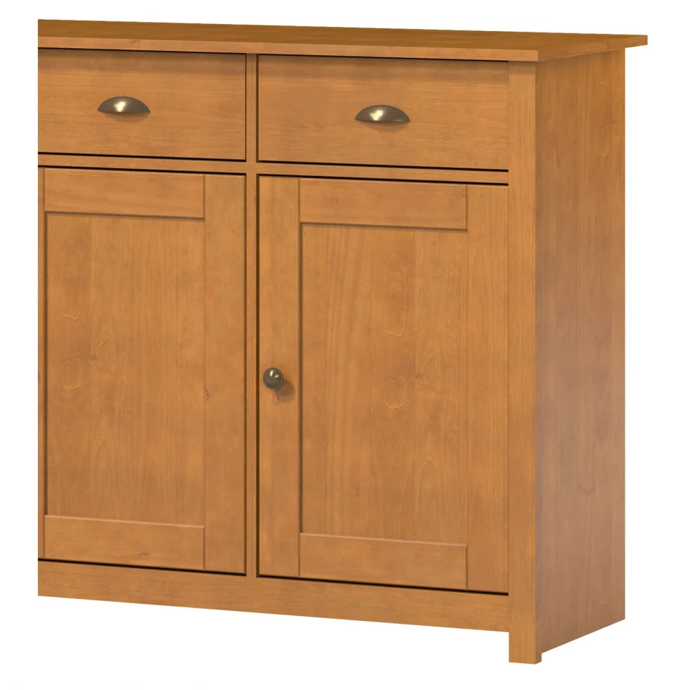 Aparador - 3 Puertas 3 Cajones - Línea Colonial - Blanco