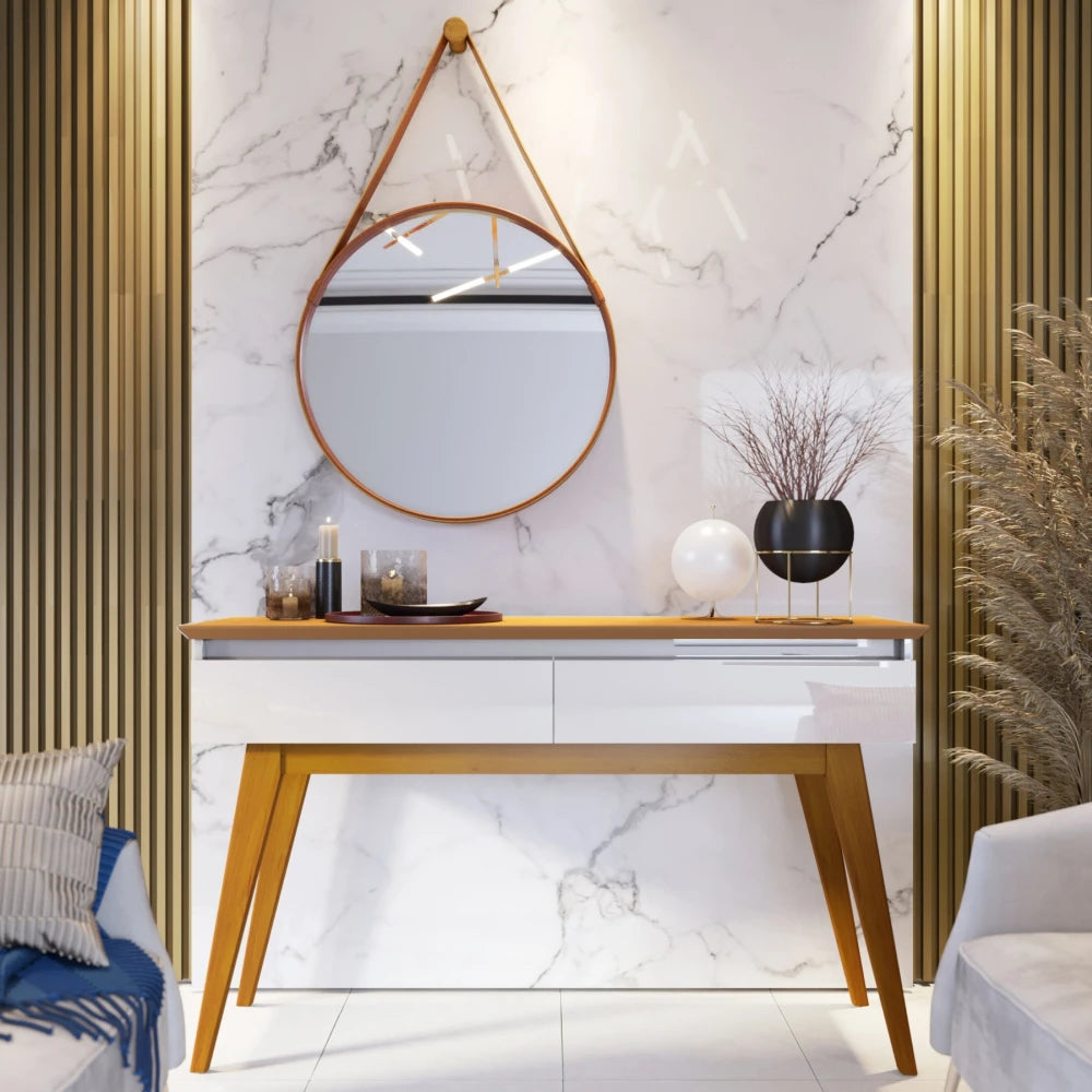 Aparador Atlas - Línea Nevada - Blanco/Natural