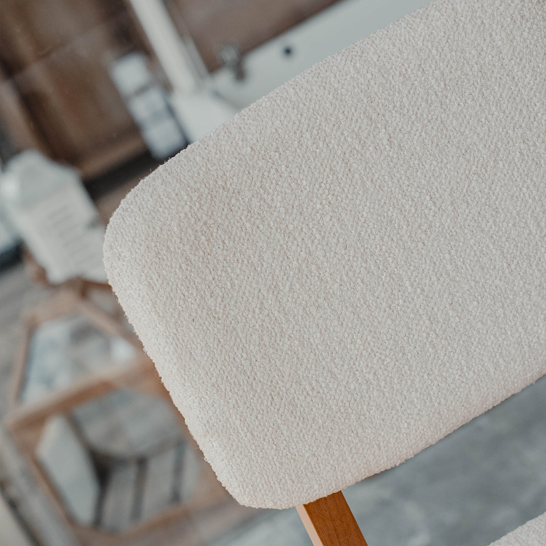 Butaca Épsilon - Línea Nevada Bouclé/Natural