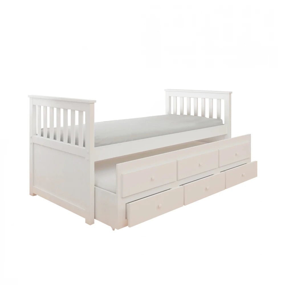 Cama Marinera - 1 Plaza Pino 2.0 - Marrón - Línea Monterrey