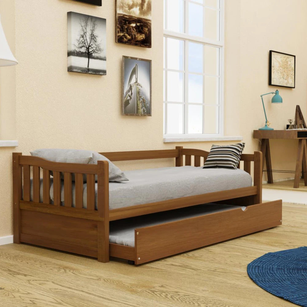 Cama Marinera - 1 Plaza Pino - Marrón - Línea Monterrey