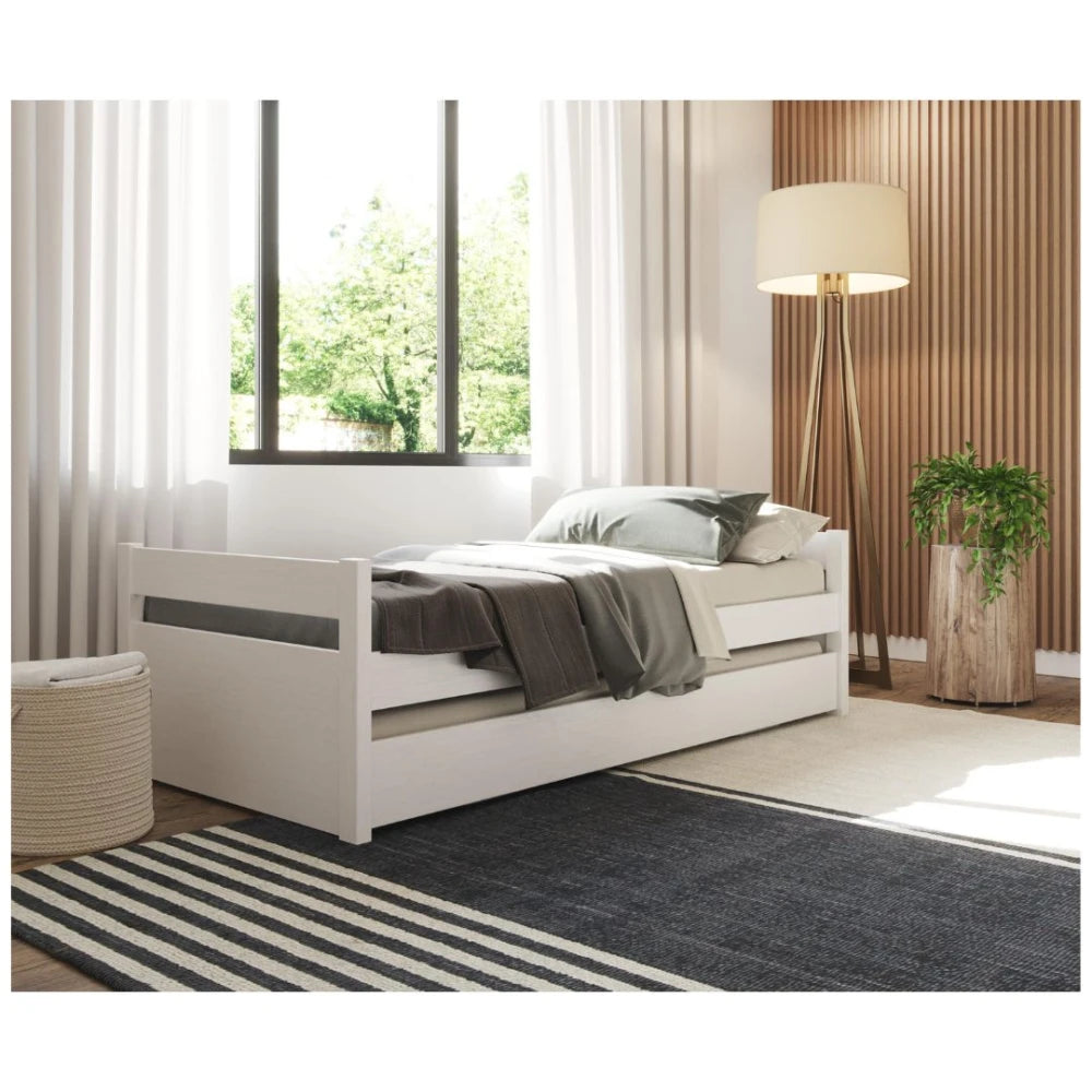 Cama Marinera Nois - Madera Maciza - Blanco