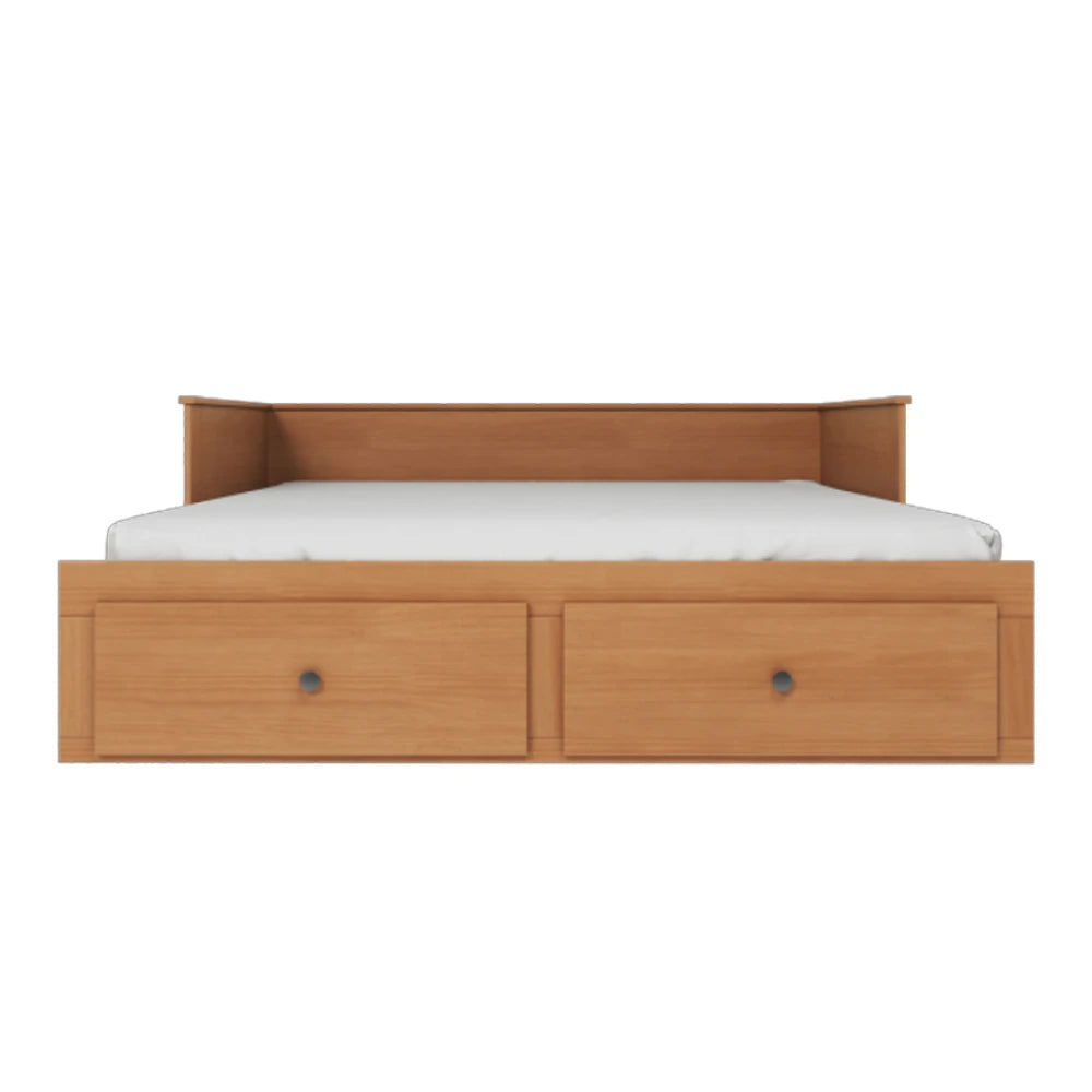 Cama Somnus 1 Plaza / auxiliar - Funcional - Marrón