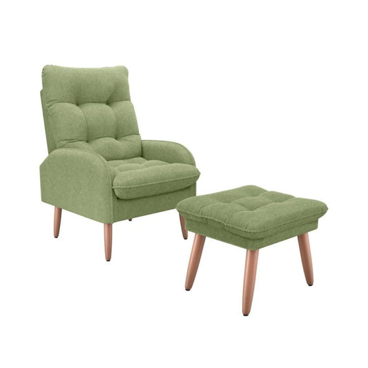 Kit Poltrona + Puff Relax - Verde