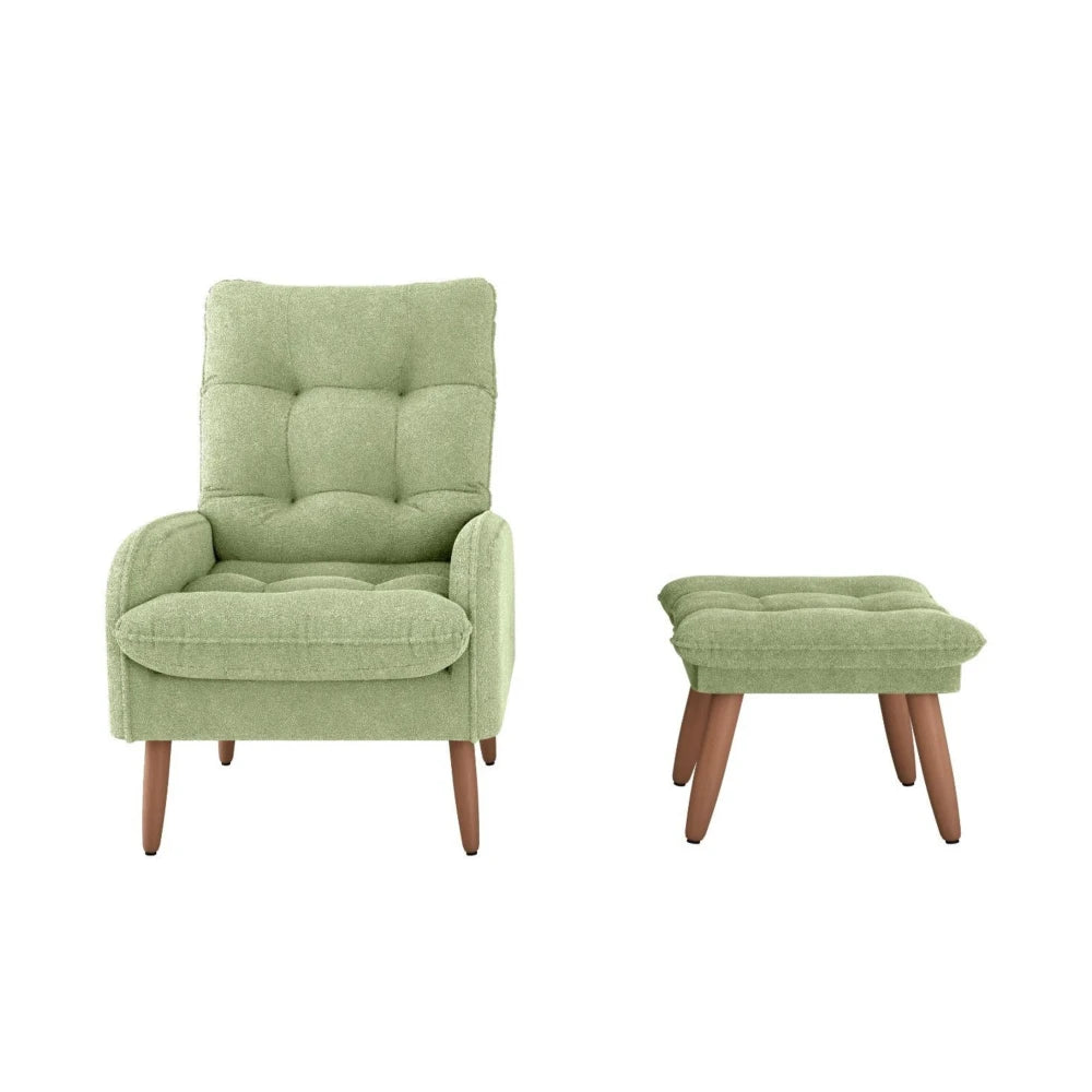 Kit Poltrona + Puff Relax - Verde