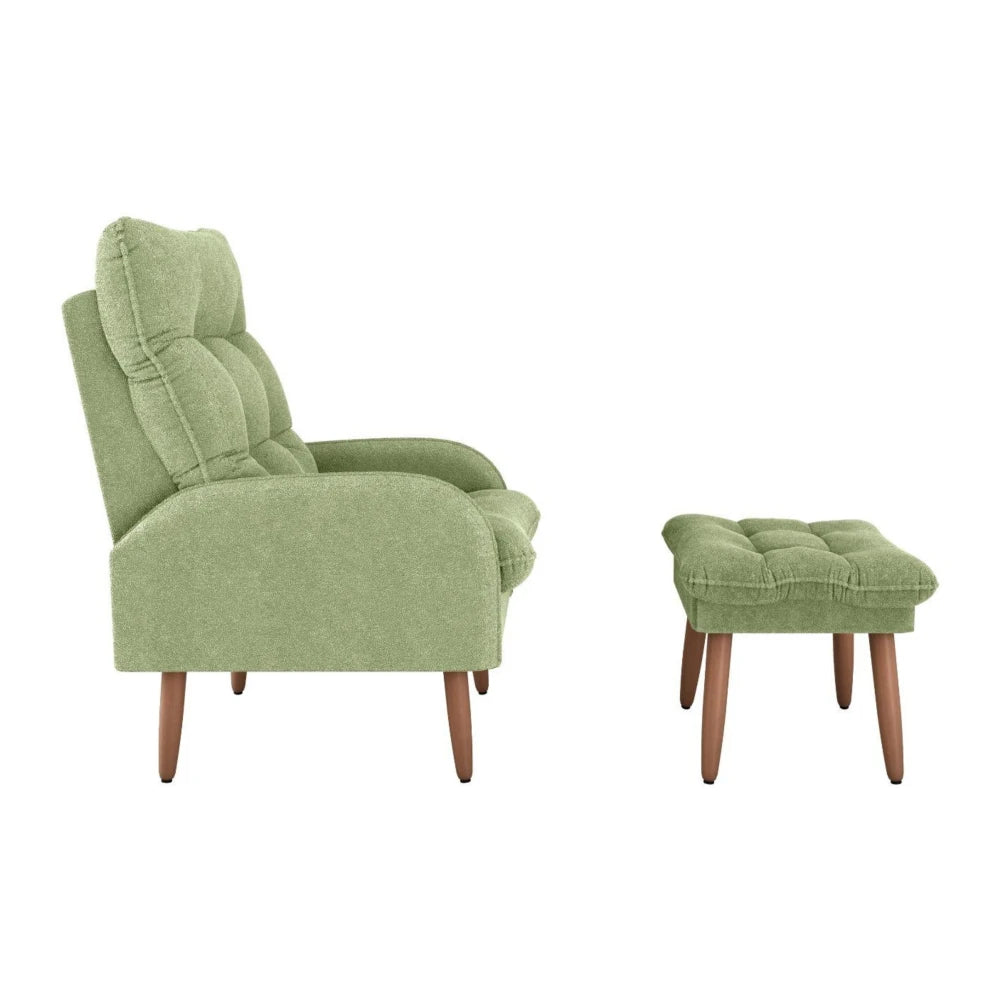 Kit Poltrona + Puff Relax - Verde