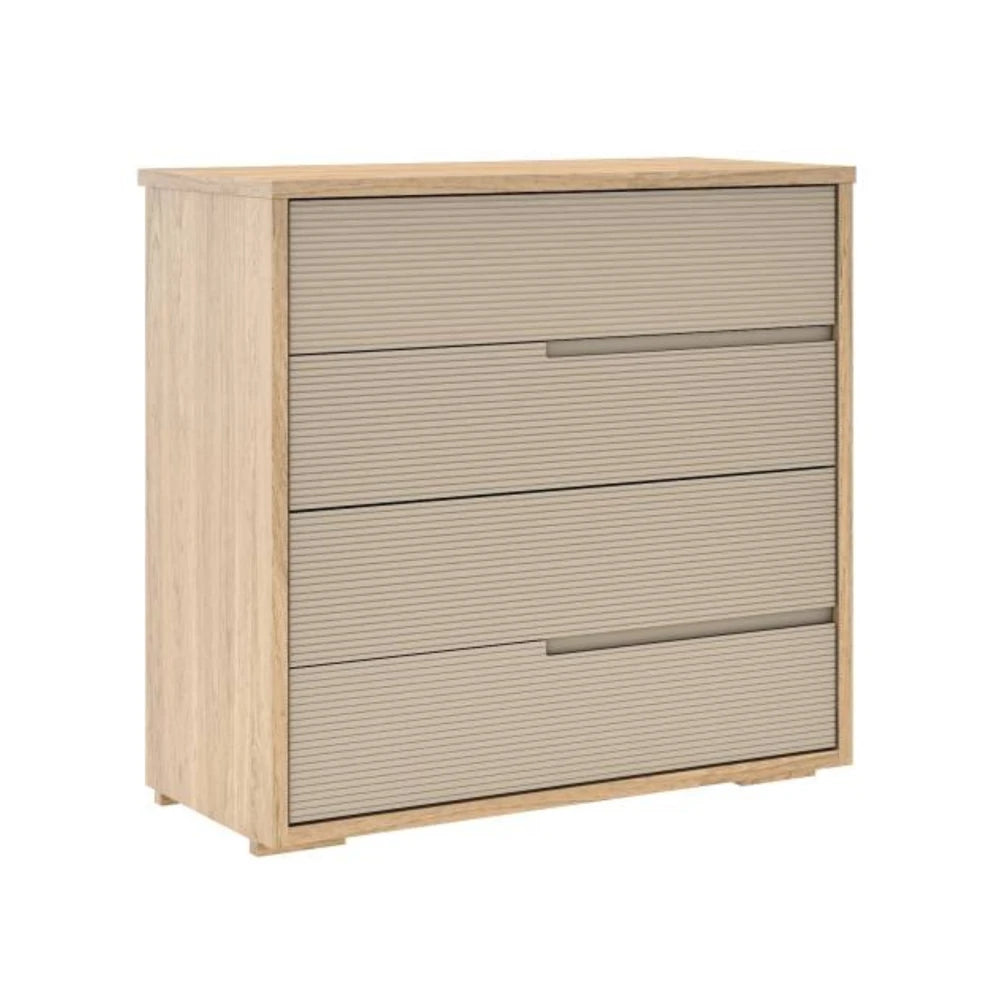 Cómoda 4 cajones - Nordik - Beige
