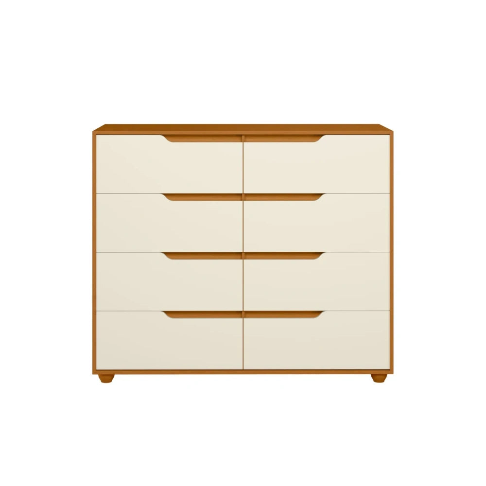 Comoda 8 Cajones - Línea FIT - Blanco