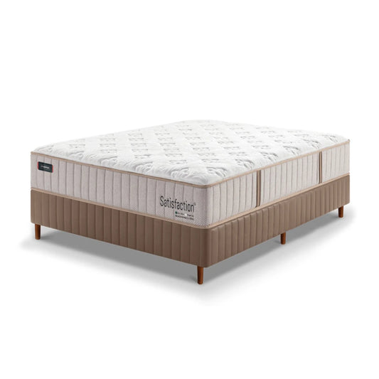 Conjunto Sommier - Mannes - 2 Plazas - Satisfaction