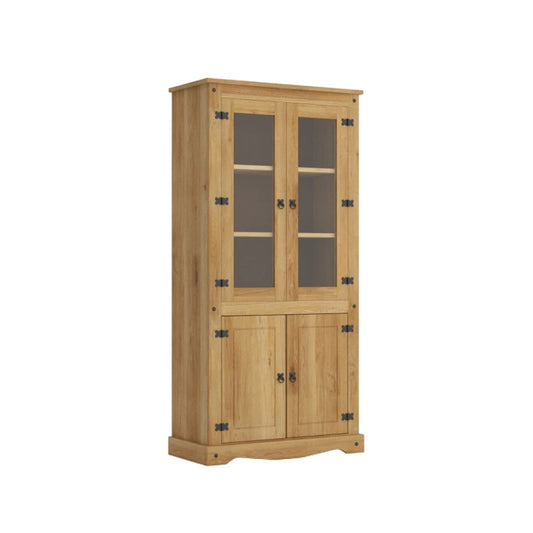 Cristalero Biblioteca Linea Monterrey - Natural