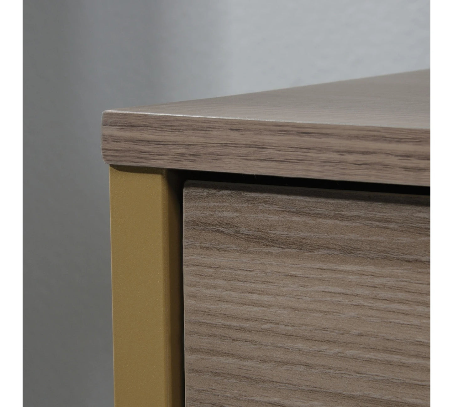 Escritorio Doble Cajonera y Estante Inferior - Sauder - Linea International Lux