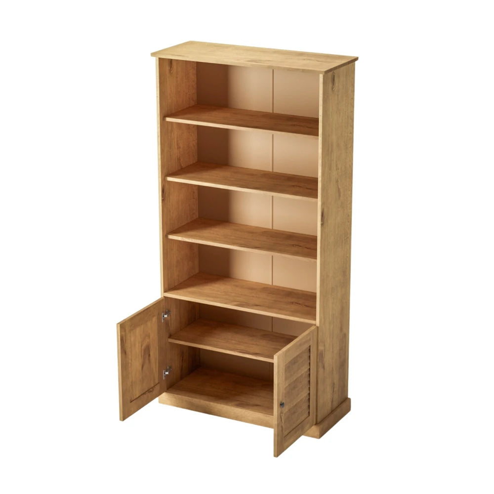 Estantería - 2 Puertas - Línea Oslo - Natural