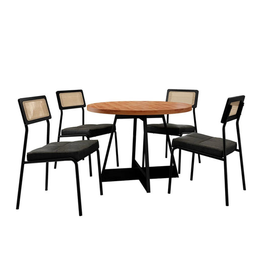 Juego de comedor - Atix - Negro