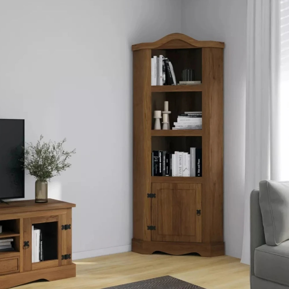 Esquinero Biblioteca - Línea Monterrey - Natural