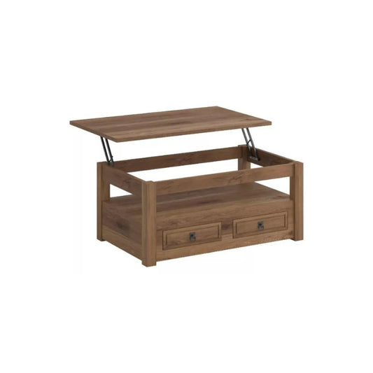 Mesa de Living Articulada - Línea Monterrey - Nogal