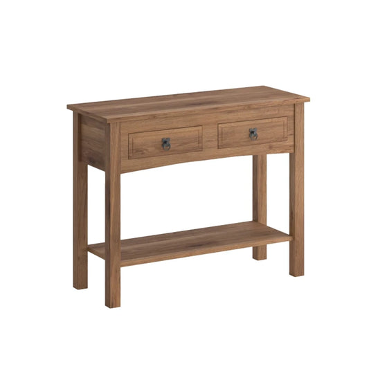 Mesa De Arrime Aparador Madera Maciza Línea Monterrey - Nogal