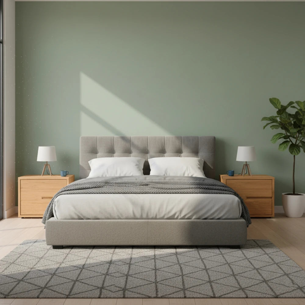 Mesa de Luz 2 cajones - Concept - Marrón