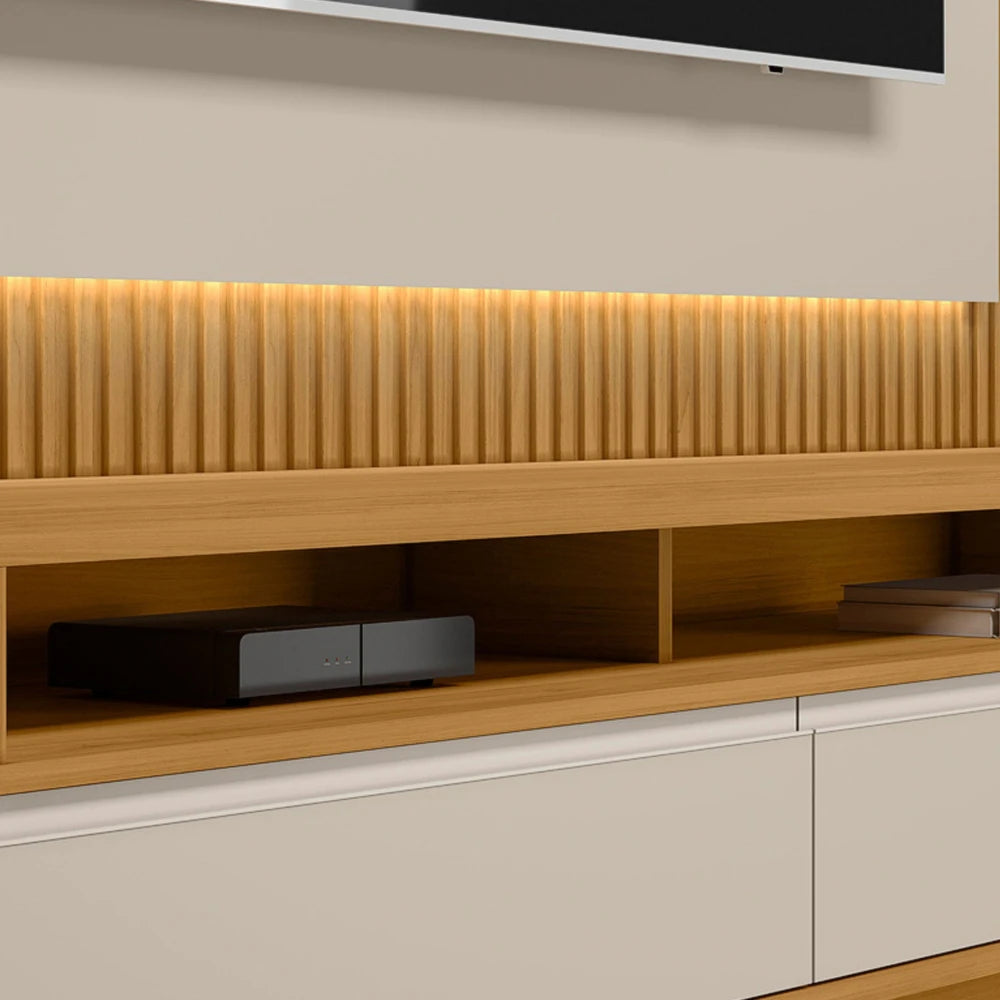 Modular para Tv San Paulo Rack + Panel - Línea Haus