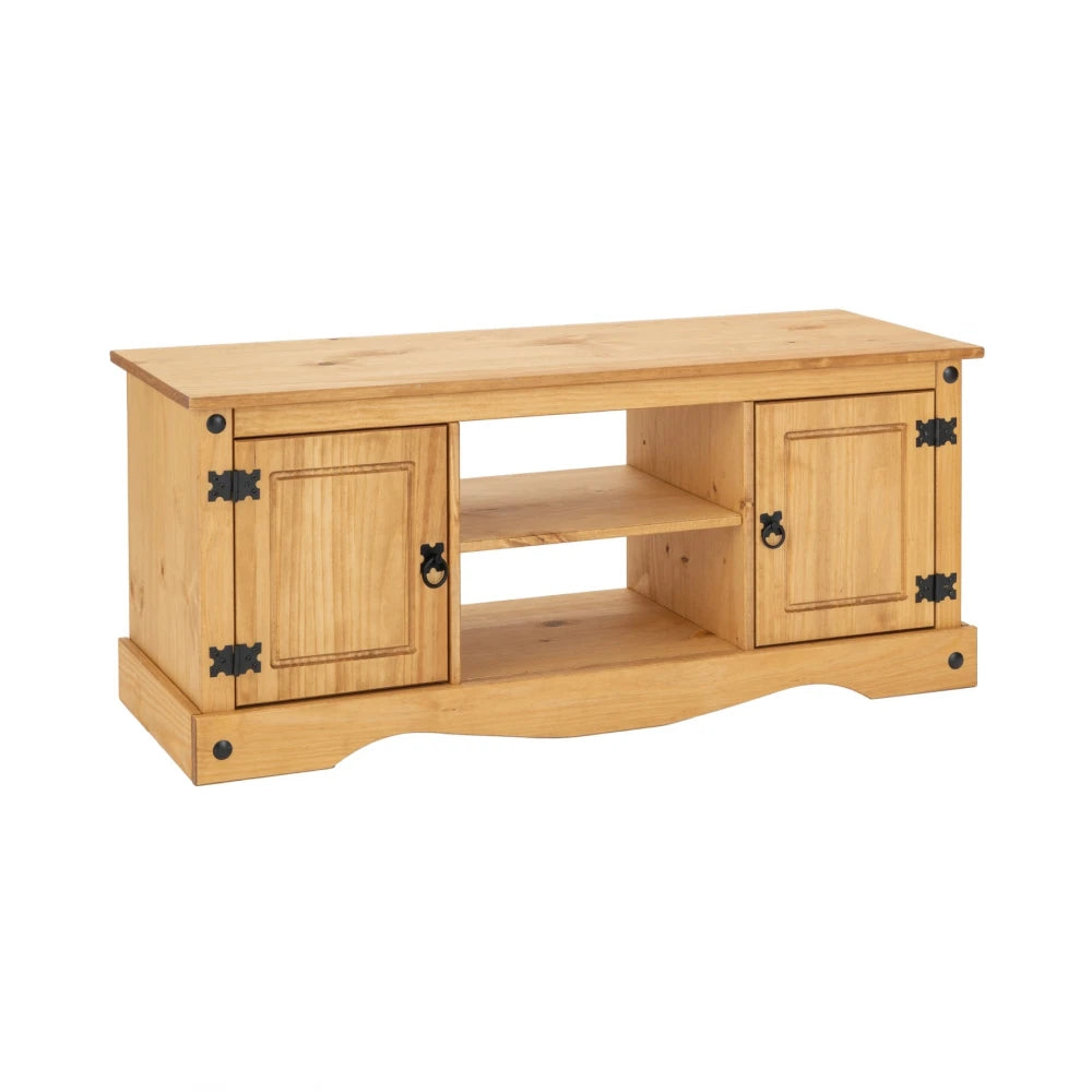 KIT Mesa De Living + Rack de TV Línea Monterrey - Natural