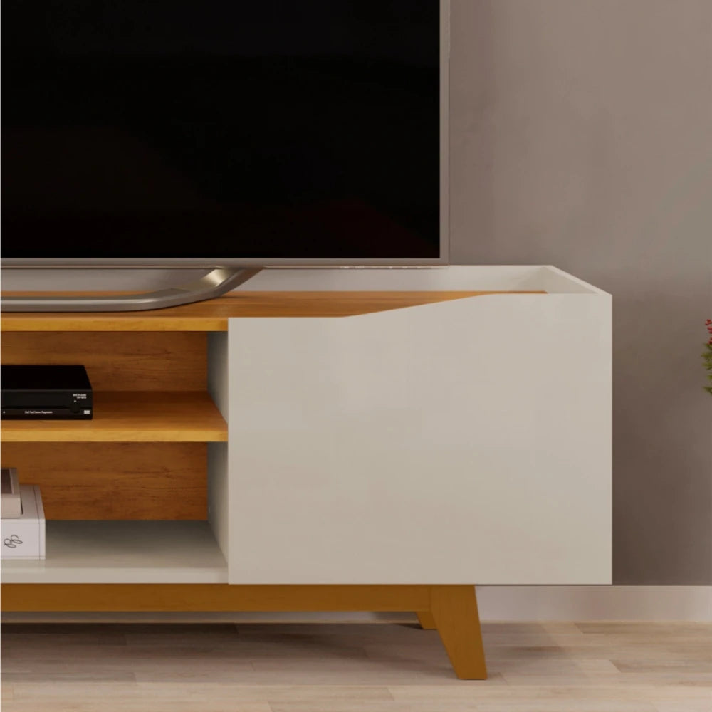 Rack para TV Age - Terminación Bali/Cedro