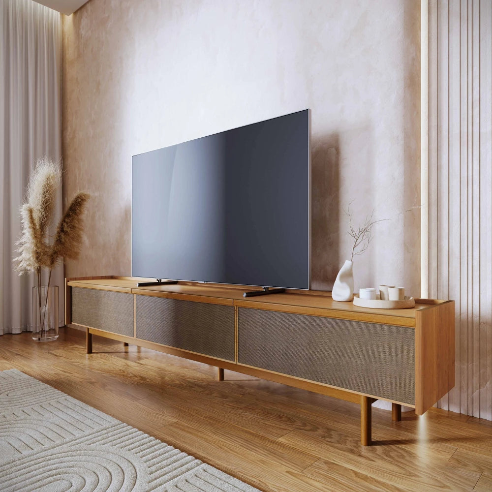 Rack para TV - Maldivas 2.2 - Línea Nevada - Natural