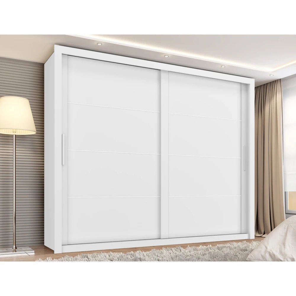 Ropero 2 Puertas Corredizas - Imperial - Blanco