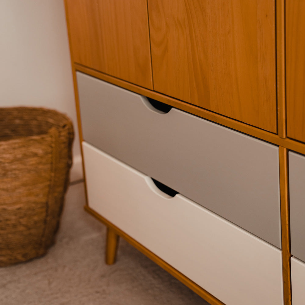 Ropero 3 Puertas Línea Praga