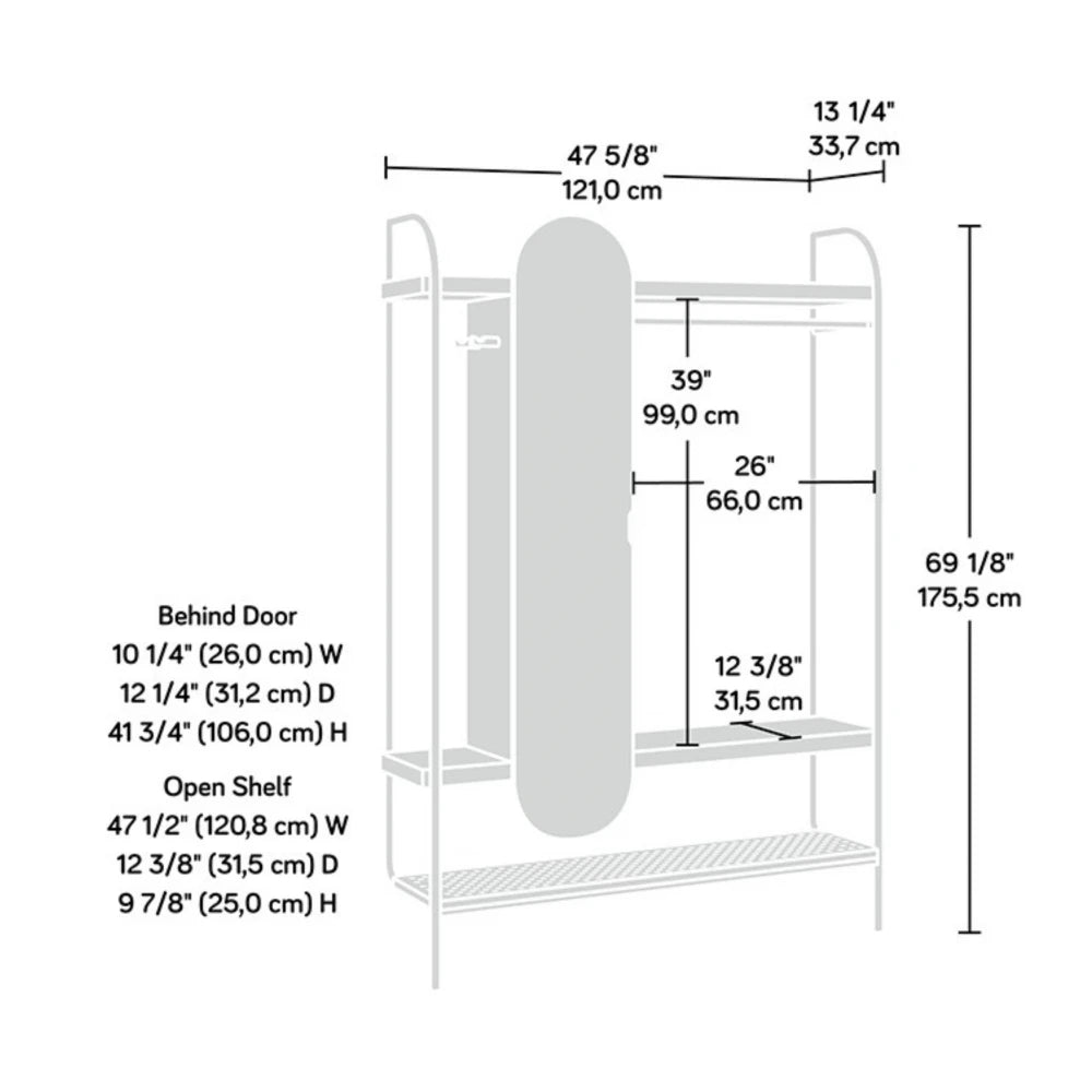Ropero Colgante - Sauder