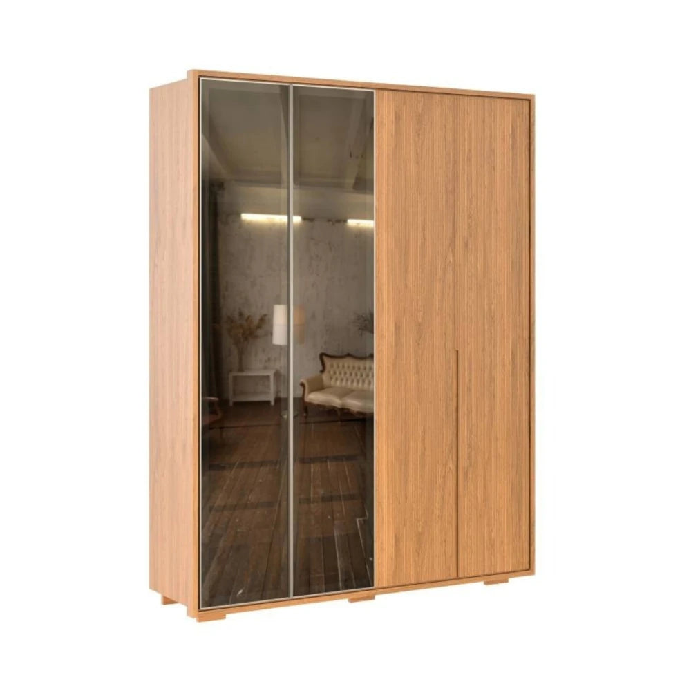 Ropero Puertas Batientes Reflect 1.8 - Nordik - Beige