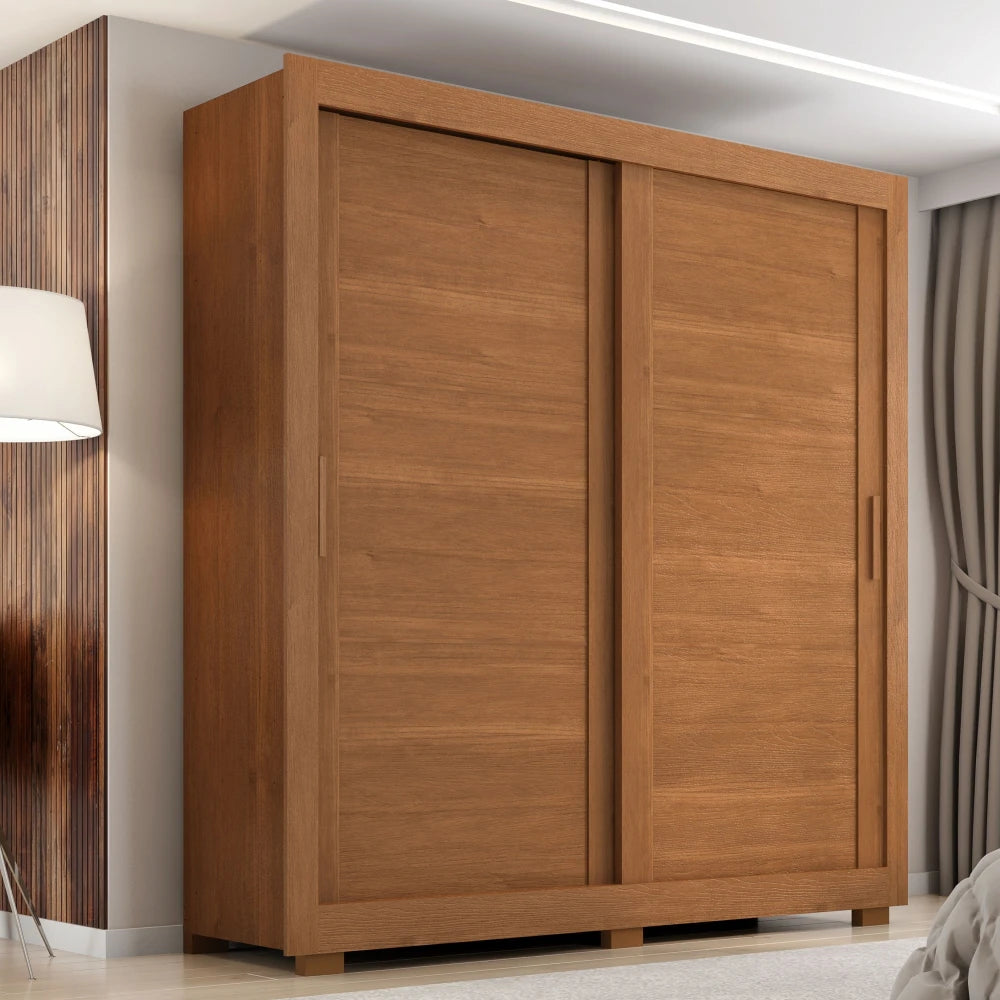 Ropero 2 Puertas Corredizas - Natural