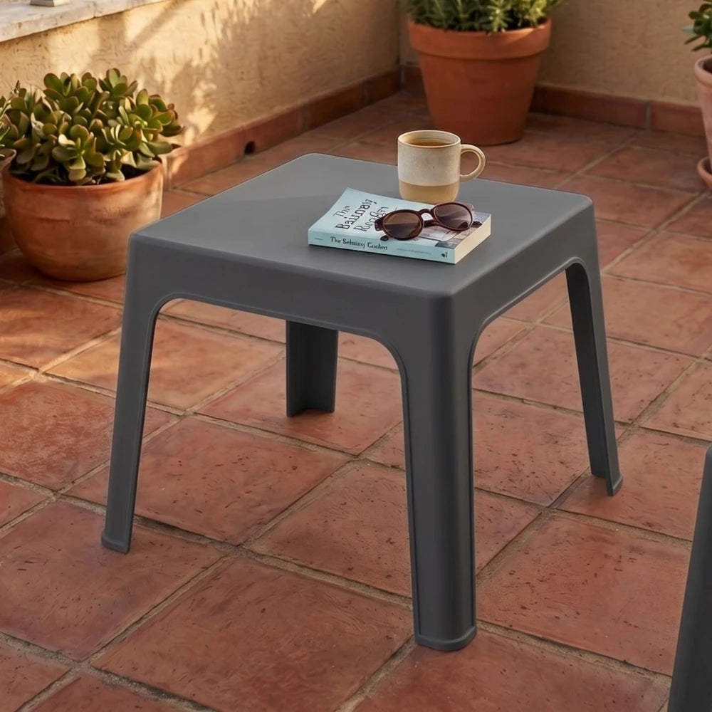 Set de Jardín Mesa + 2 sillas - Magna - Negro