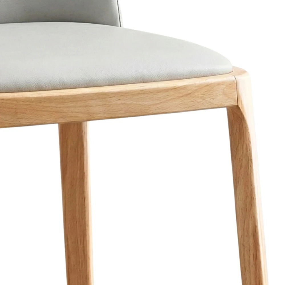 Silla de comedor de madera estilo escandinavo - Línea Serena