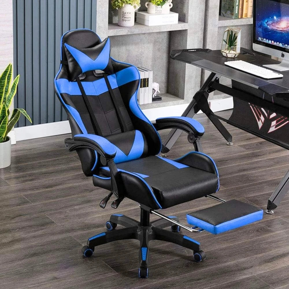 Silla Gamer Gaming Ergonomica Reclinable - Blanco