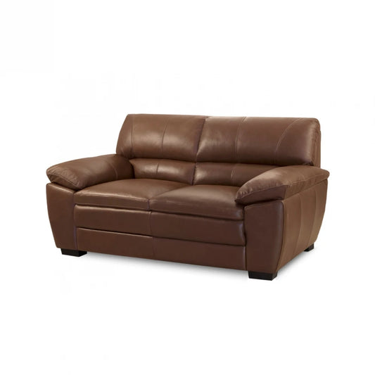 Sillón 100% Cuero - 2 Cuerpos Promax - Marrón
