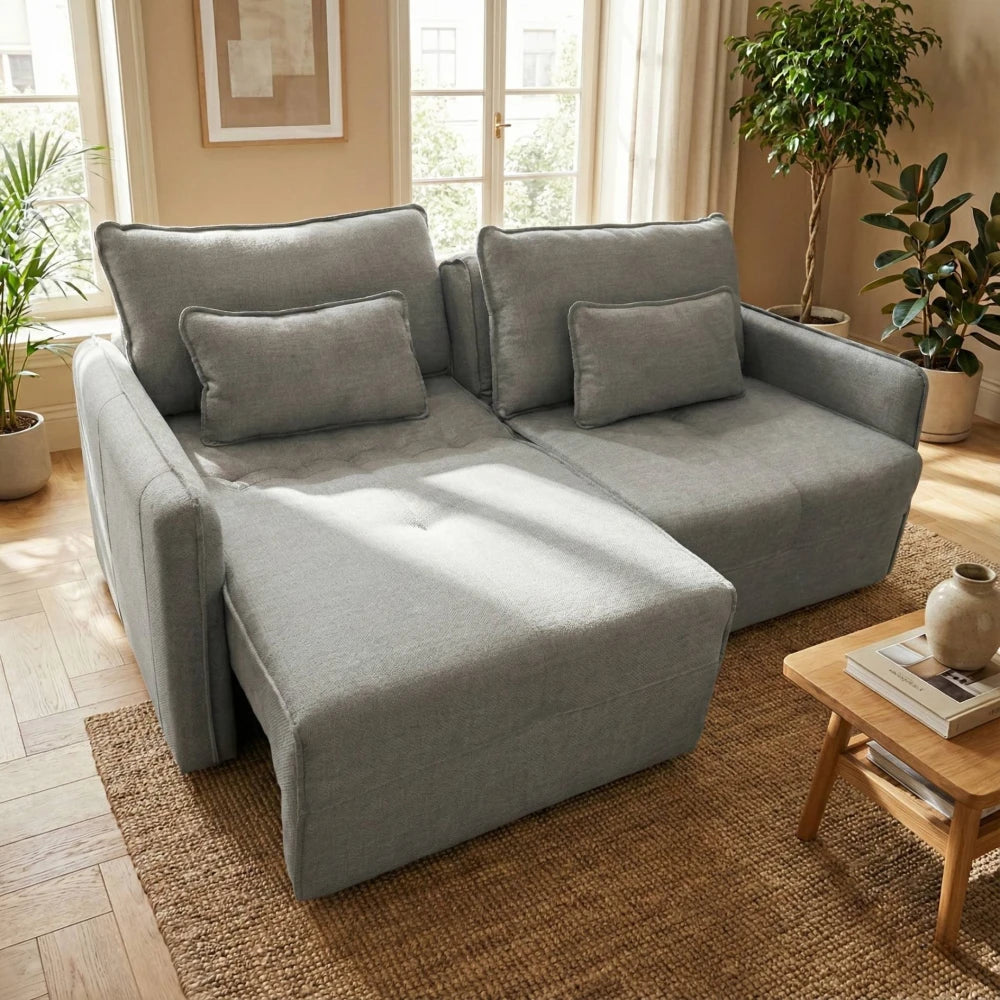 Sillón Cama Nord 3 Cuerpos - Extensible - Beige