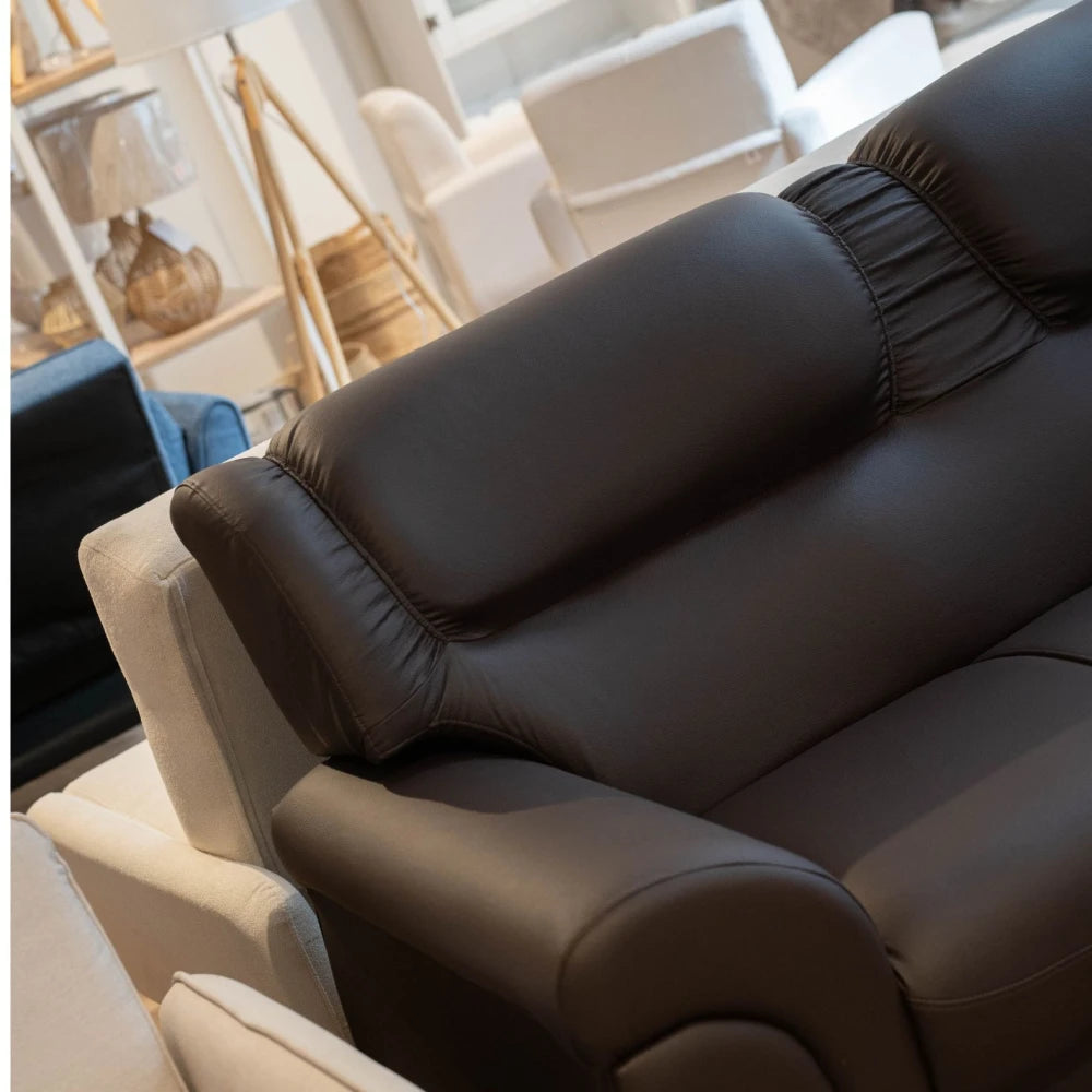 Sillón Monsay - 3 cuerpos - Negro