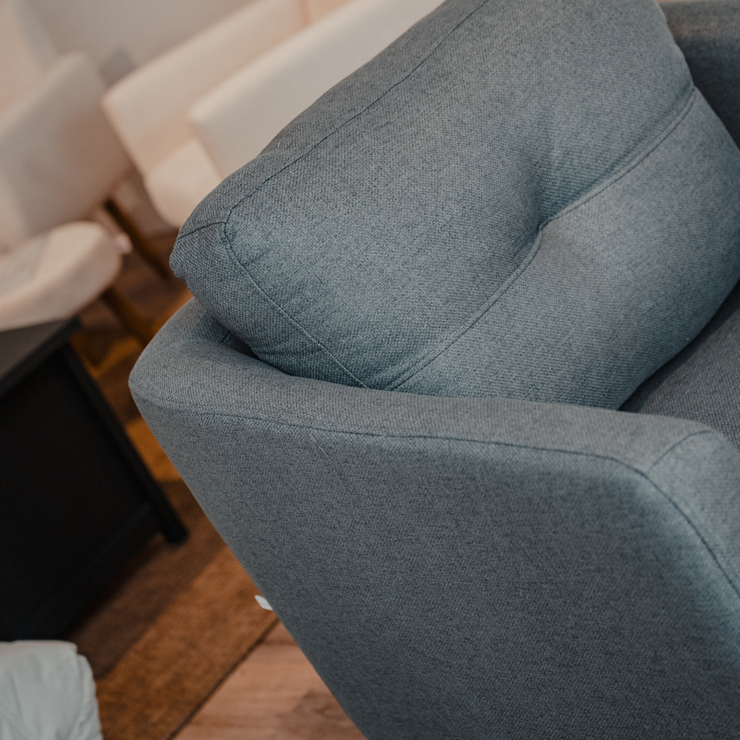 Sillon Poltrona 1 Cuerpo Trinidad - Gris Oscuro