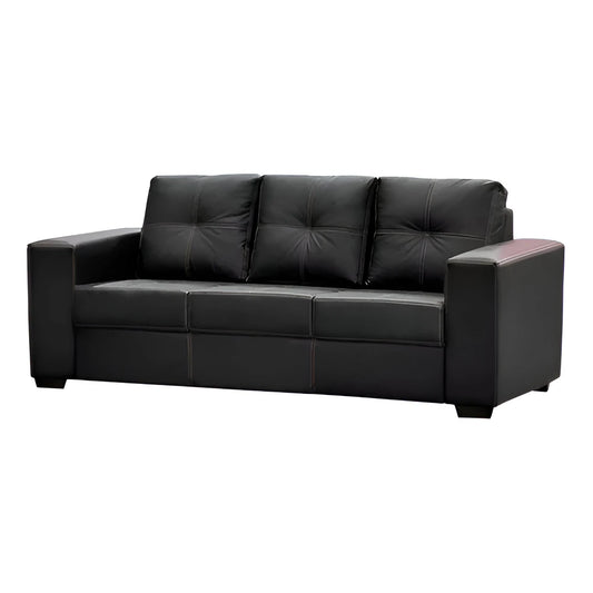 Sillón Bert - 3 cuerpos Negro