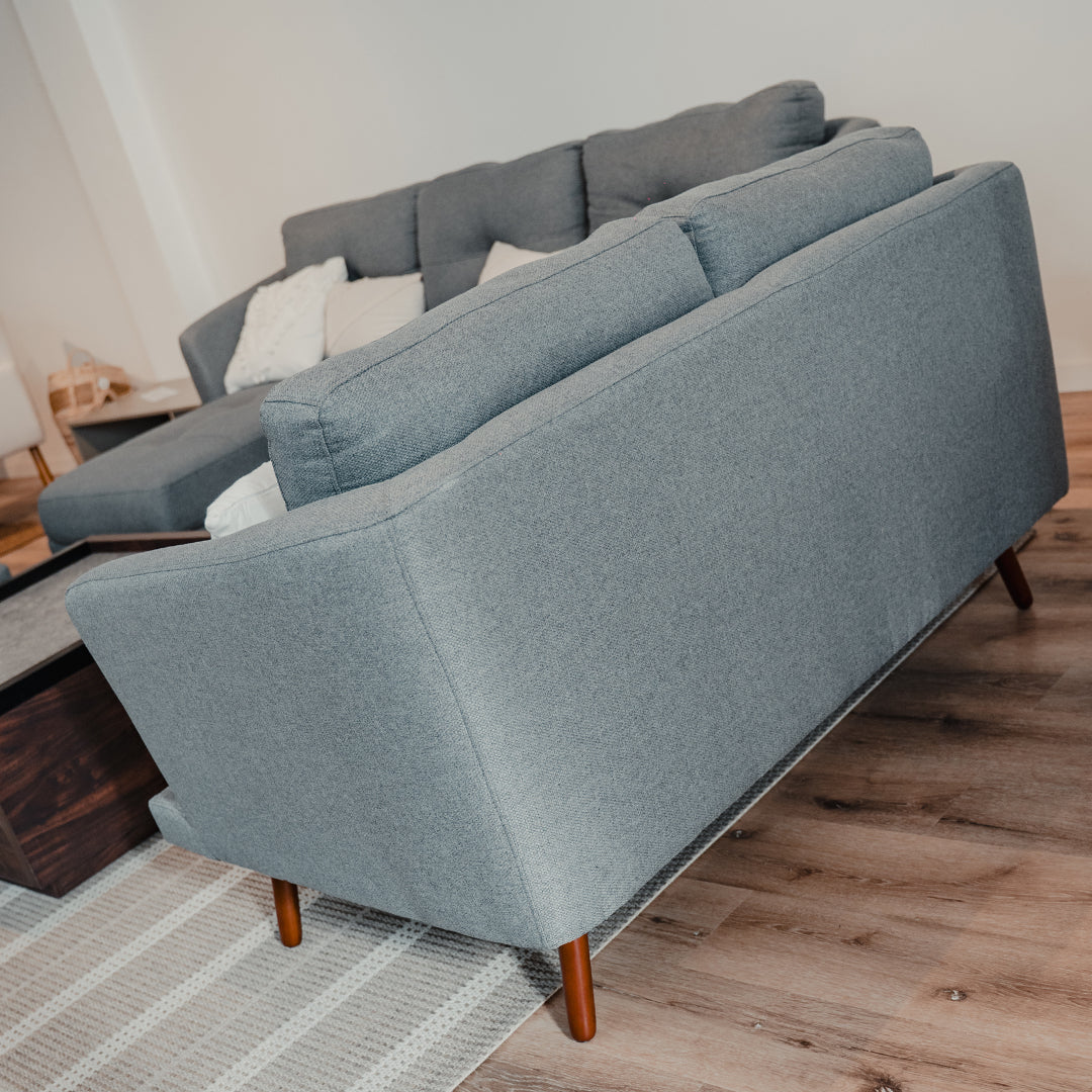 Sillón Sofá Trinidad 2 Cuerpos - Gris