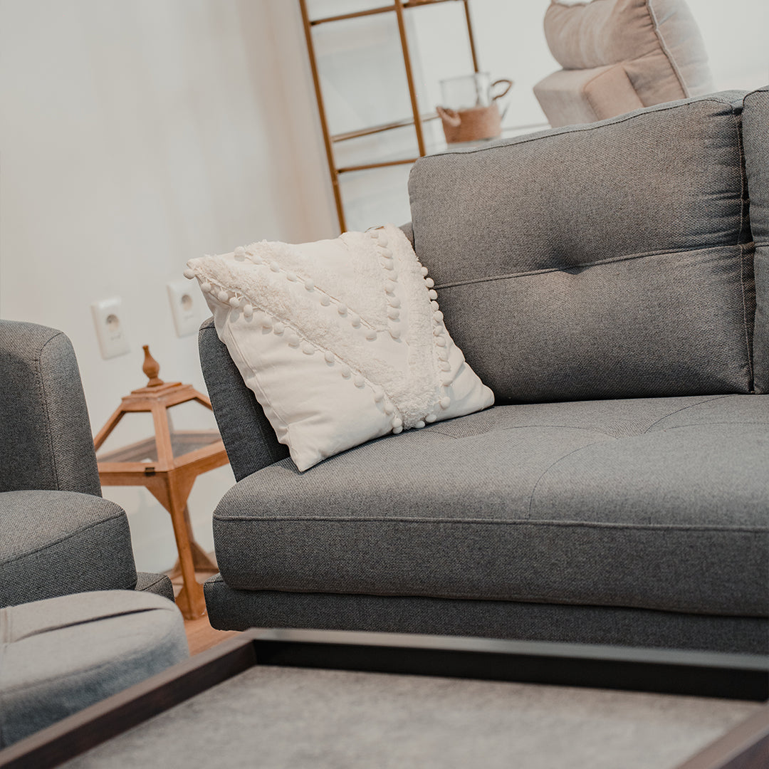 Sillón Sofá Trinidad 2 Cuerpos - Gris
