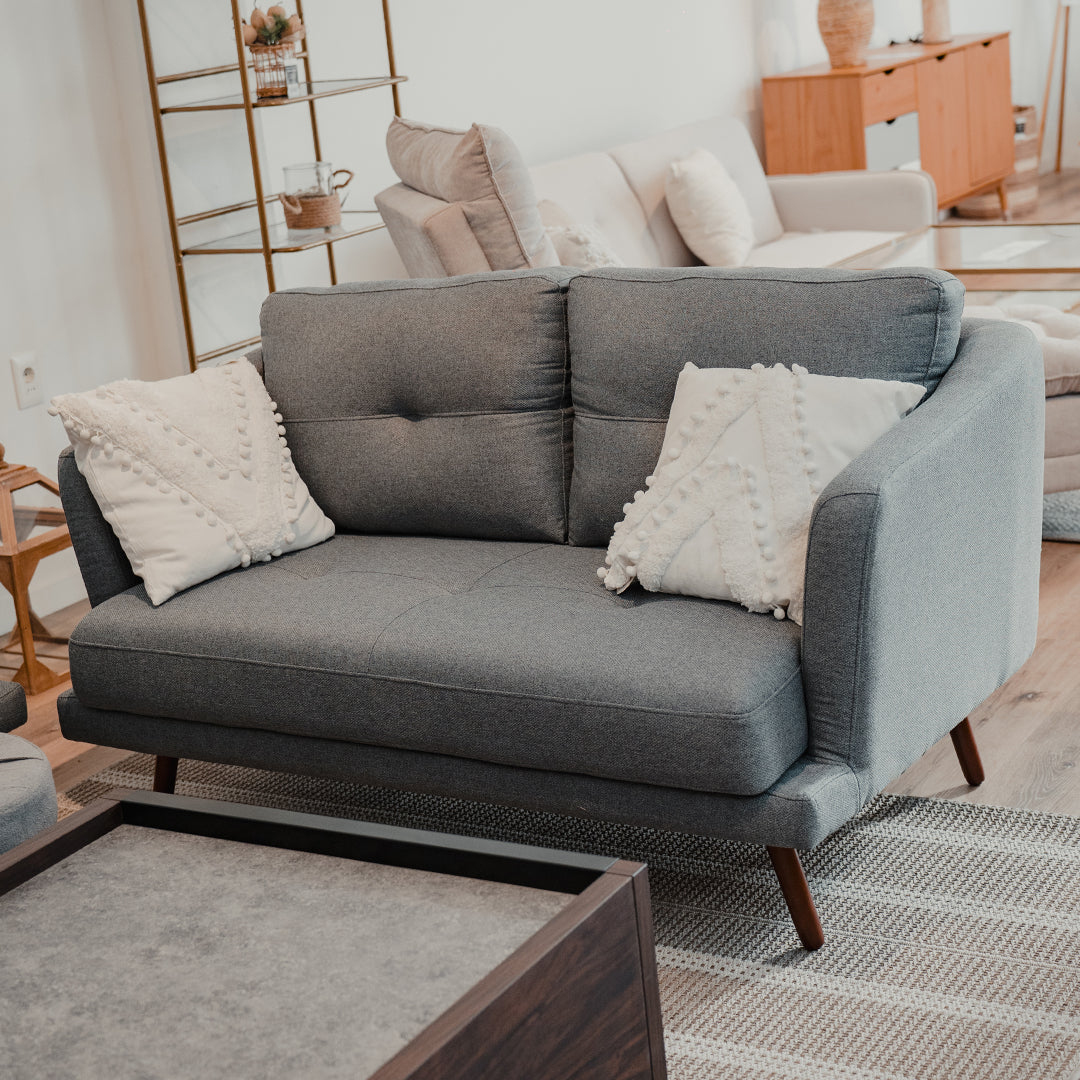 Sillón Sofá Trinidad 2 Cuerpos - Gris