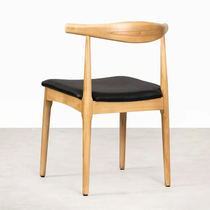 Silla de comedor de madera estilo escandinavo - Loria - Línea Serena