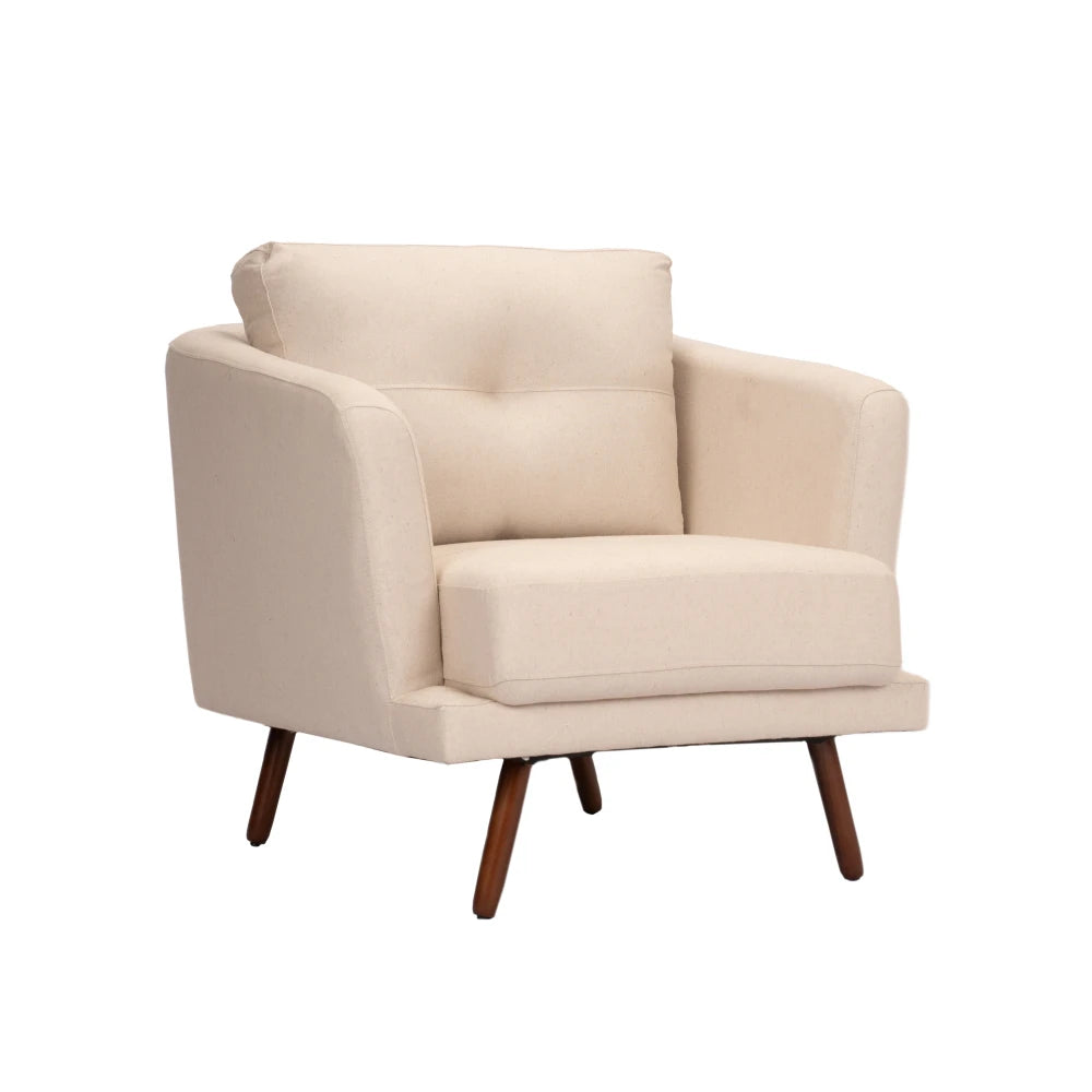Sillon Poltrona 1 Cuerpo Trinidad - Beige