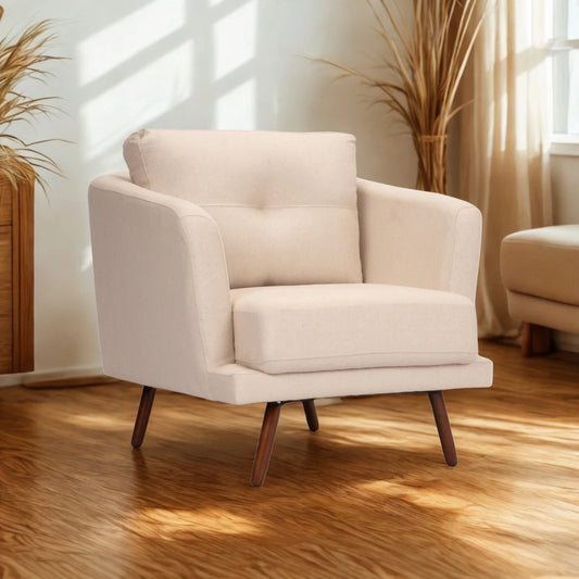 Sillon Poltrona 1 Cuerpo Trinidad - Beige