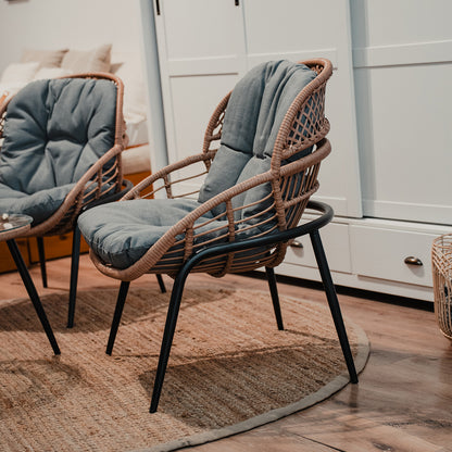 Juego Muebles De Jardin Patagonia - Gris