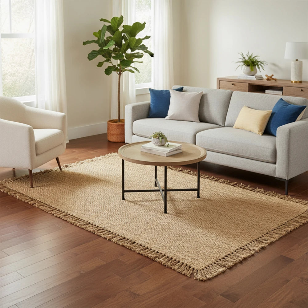 Alfombra Arenas Flecos | Yute - 120x180 cm