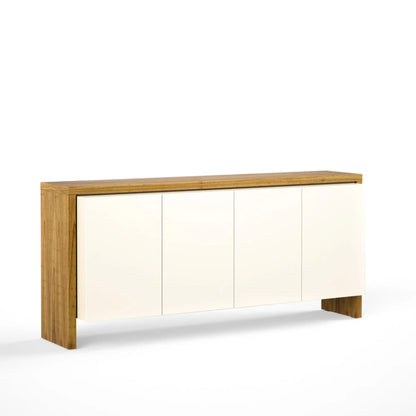 Aparador Buffet NORD 1.8 - Linea Nevada - Off White / Cinamomo