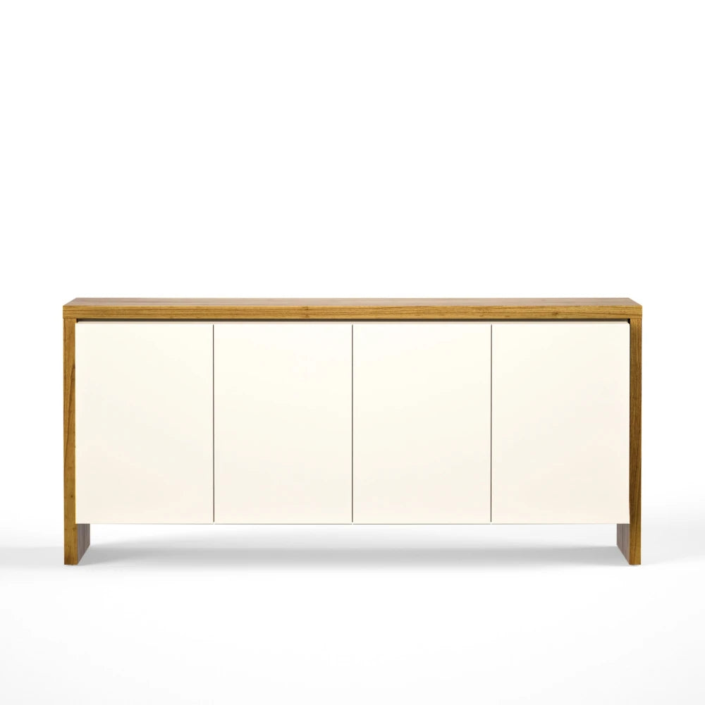 Aparador Buffet NORD 1.8 - Linea Nevada - Off White / Cinamomo